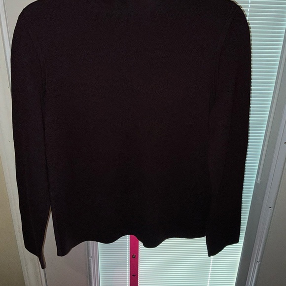 Eileen Fisher Funnel Neck Sweater Casis Size XXS 19” B x 24” L - Picture 8 of 16